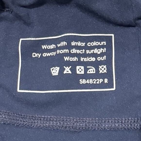 Sweaty Betty 6 Inch Power Bike Shorts Size XS Navy Blue - Picture 12 of 12